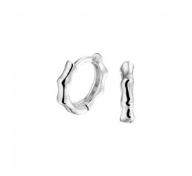 Kinder Creolen Ohrringe 925 Sterling Silber rhodiniert